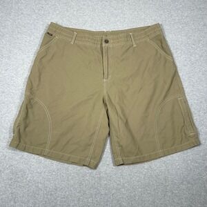 Kuhl‎ Ramblr Shorts Mens Size 40 Beige Hiking Outdoor Casual Comfort Utility